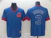 Braves 3 Dale Murphy Royal Throwback Jerseys,baseball caps,new era cap wholesale,wholesale hats